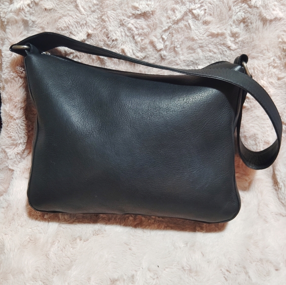 CLEAN!! LA DONNE, Leather Urban Hobo Columbian Shoulder Bag - Picture 2 of 8